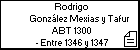 Rodrigo González Mexias y Tafur