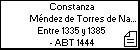 Constanza Méndez de Torres de Navarra y Biedma