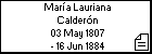 María Lauriana Calderón