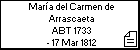 María del Carmen de Arrascaeta