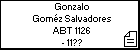 Gonzalo Goméz Salvadores