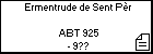 Ermentrude de Sent Pèr