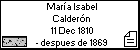 María Isabel Calderón