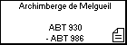 Archimberge de Melgueil