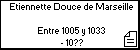 Etiennette Douce de Marseille 