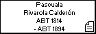 Pascuala Rivarola Calderón