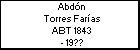 Abdón Torres Farías