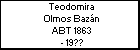 Teodomira Olmos Bazán