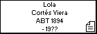 Lola Cortés Viera