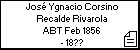 José Ygnacio Corsino Recalde Rivarola