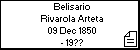 Belisario Rivarola Arteta
