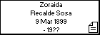 Zoraida Recalde Sosa