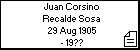 Juan Corsino Recalde Sosa