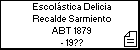 Escolástica Delicia Recalde Sarmiento