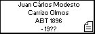 Juan Cárlos Modesto Carrizo Olmos