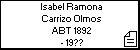 Isabel Ramona Carrizo Olmos