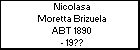 Nicolasa Moretta Brizuela