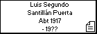 Luis Segundo Santillán Puerta