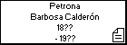 Petrona Barbosa Calderón