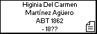 Higinia Del Carmen Martínez Agüero