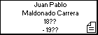 Juan Pablo Maldonado Carrera