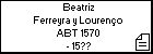 Beatriz Ferreyra y Lourenço