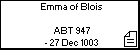 Emma of Blois 