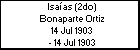 Isaías (2do) Bonaparte Ortiz