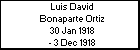 Luis David Bonaparte Ortiz