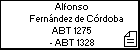 Alfonso Fernández de Córdoba