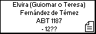 Elvira (Guiomar o Teresa) Fernández de Témez