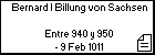 Bernard I Billung von Sachsen 