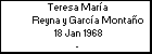 Teresa María Reyna y García Montaño
