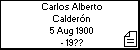 Carlos Alberto Calderón