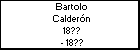 Bartolo Calderón