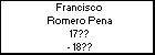 Francisco Romero Pena