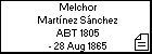 Melchor Martínez Sánchez