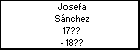 Josefa Sánchez