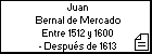 Juan Bernal de Mercado