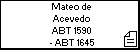 Mateo de Acevedo
