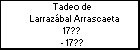 Tadeo de Larrazábal Arrascaeta
