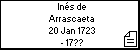 Inés de Arrascaeta