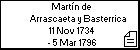 Martín de Arrascaeta y Basterrica