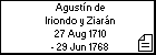 Agustín de Iriondo y Ziarán