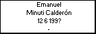 Emanuel Minuti Calderón