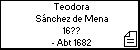 Teodora Sánchez de Mena