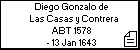 Diego Gonzalo de Las Casas y Contrera