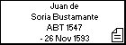 Juan de Soria Bustamante