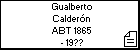 Gualberto Calderón