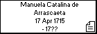 Manuela Catalina de Arrascaeta